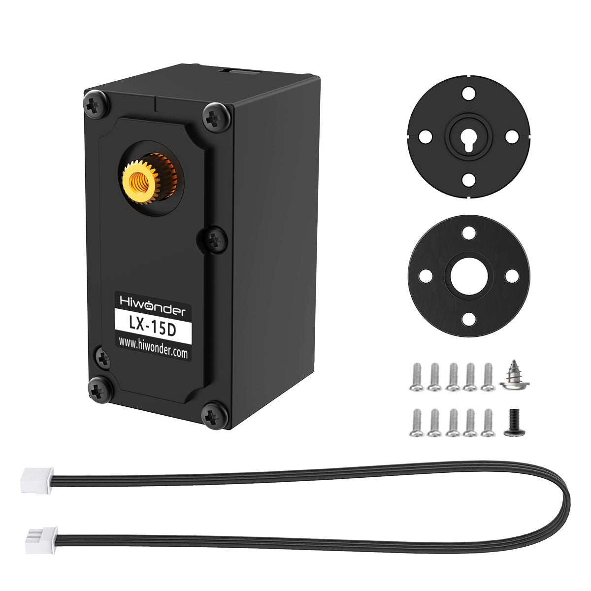 Hiwonder LX-15D Intelligent Serial Bus Servo with RGB Indicator for Displaying Robot Status Hiwonder LX-15D Intelligent Serial Bus Servo with RGB Indicator for Displaying Robot Status